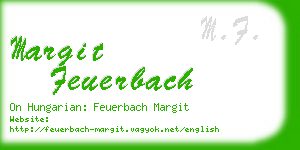 margit feuerbach business card